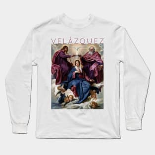 Diego Velázquez - Coronation of the Virgin Mary Long Sleeve T-Shirt